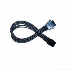 Sleeved 8pin ATX Power PVC Extention Power Cable