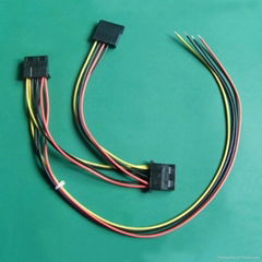 Hard Drive 4pin Male to SATA 4pin Power Cable