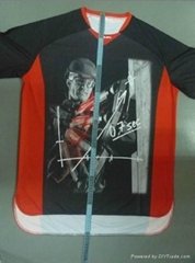  Custom dry fit all over printing sports jersey