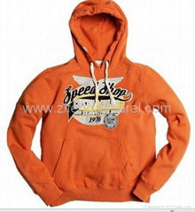 Mens Pullover hooded sweatshirt