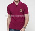 Custom embroidery Quality mens Polo