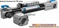 XH-25-TB-EG-L500 Belt Drive Linear Actuator for automation equipment 1