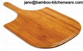 Bamboo Pizza Paddle board with hole 1