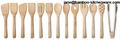 Natural Bamboo Classic 14-Piece Kitchen Utensil Set