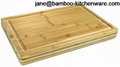 Bamboo Extra Large Size Cutting Board and Chopping Board Strong Sturdy 1