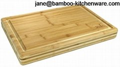 Bamboo Extra Large Size Cutting Board and Chopping Board Strong Sturdy