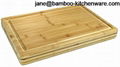 Bamboo Extra Large Size Cutting Board and Chopping Board Strong Sturdy 3
