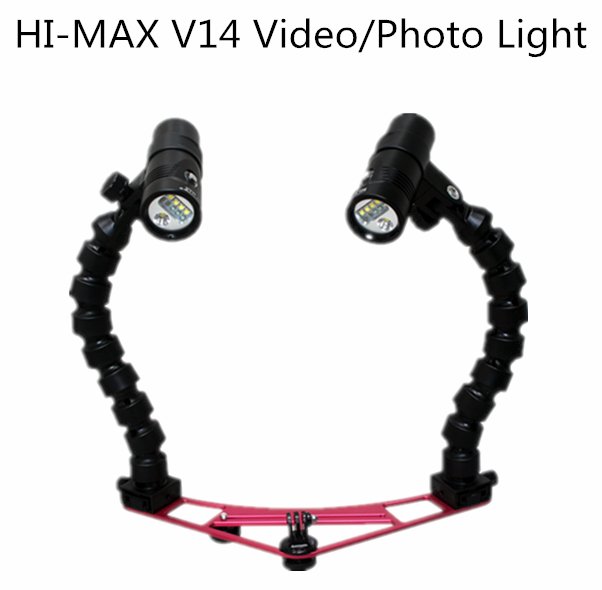 Hi-max ip68 wide angle video light V14 3