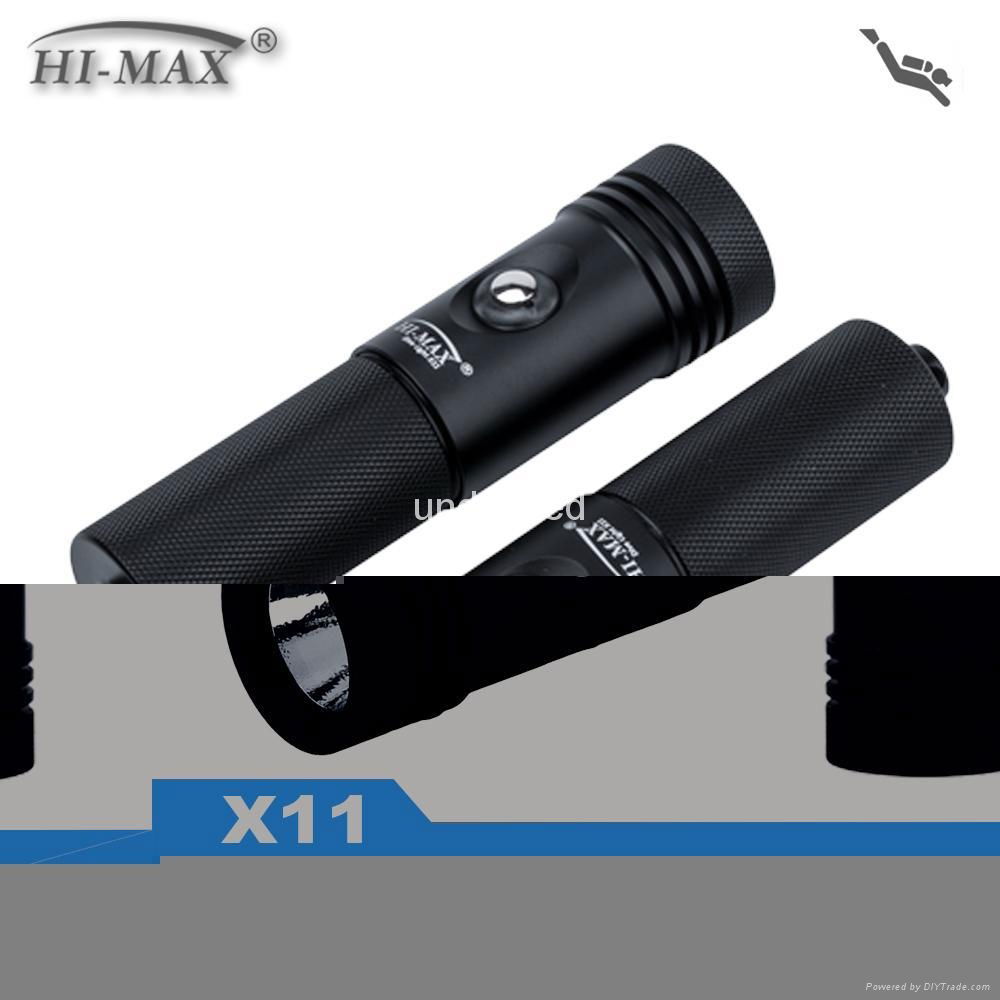 Hi-max Mini Dive Backup Light  4