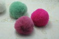 rex habbit ball fur ball for hat and scarf  5