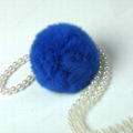 rex habbit ball fur ball for hat and scarf  4