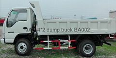 JAC 4*2dump truck 7ton Loading HFC3070K