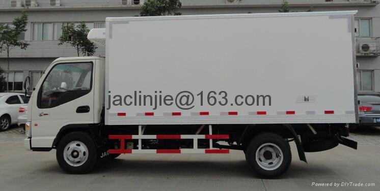 JAC refrigerator truck/HFC5040XLCK2R1T/18cbm 5