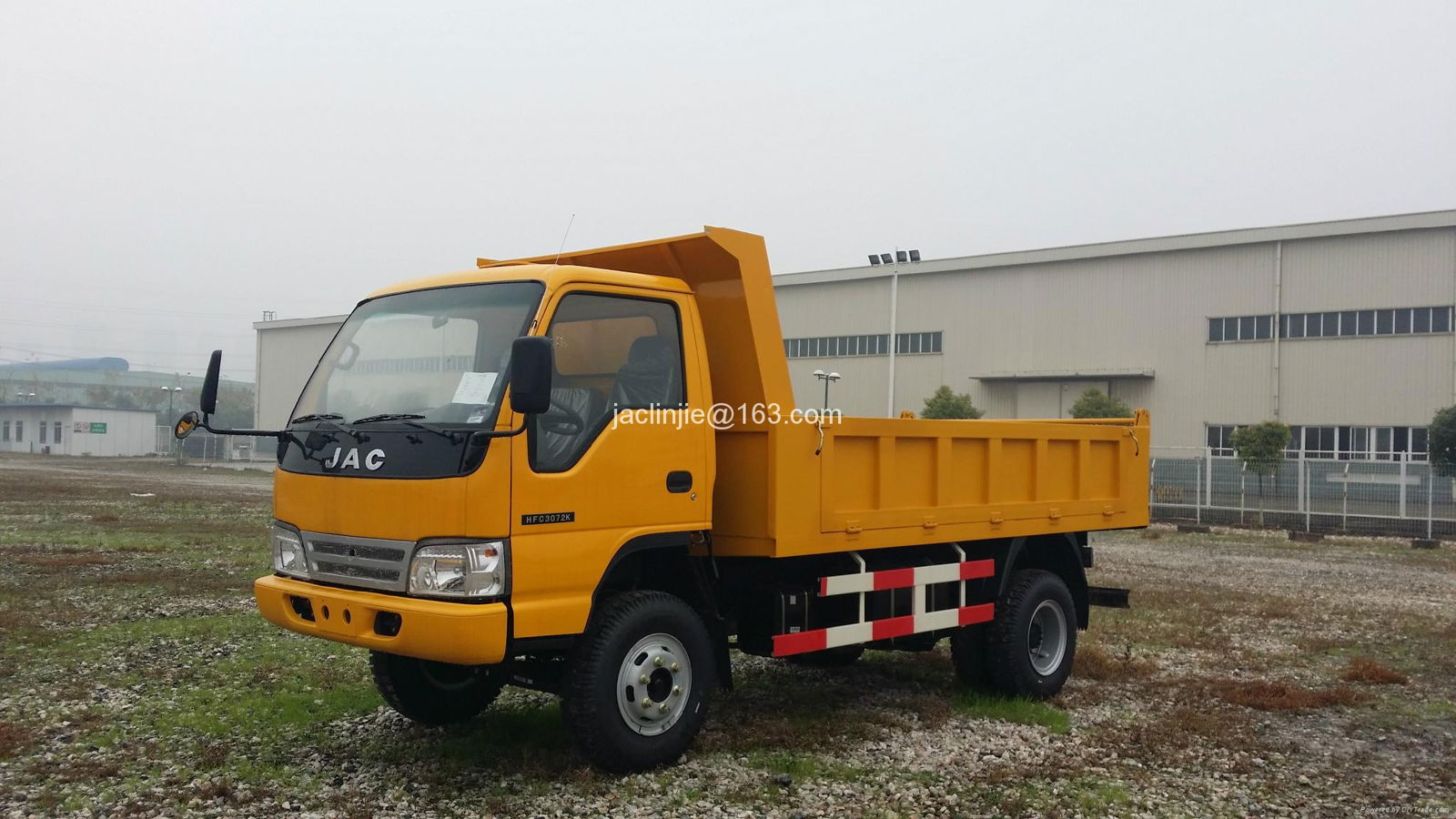 Jac 4*2 Dump Truck BB006 8-ton Loading 75km/h Maximum Speed 2