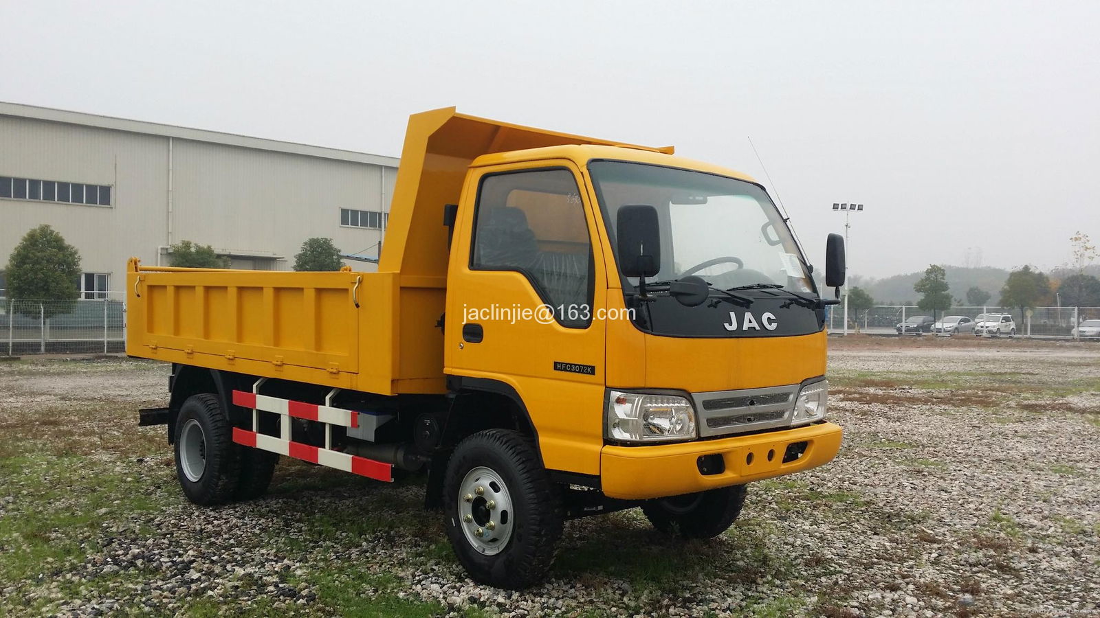 Jac 4*2 Dump Truck BB006 8-ton Loading 75km/h Maximum Speed 3