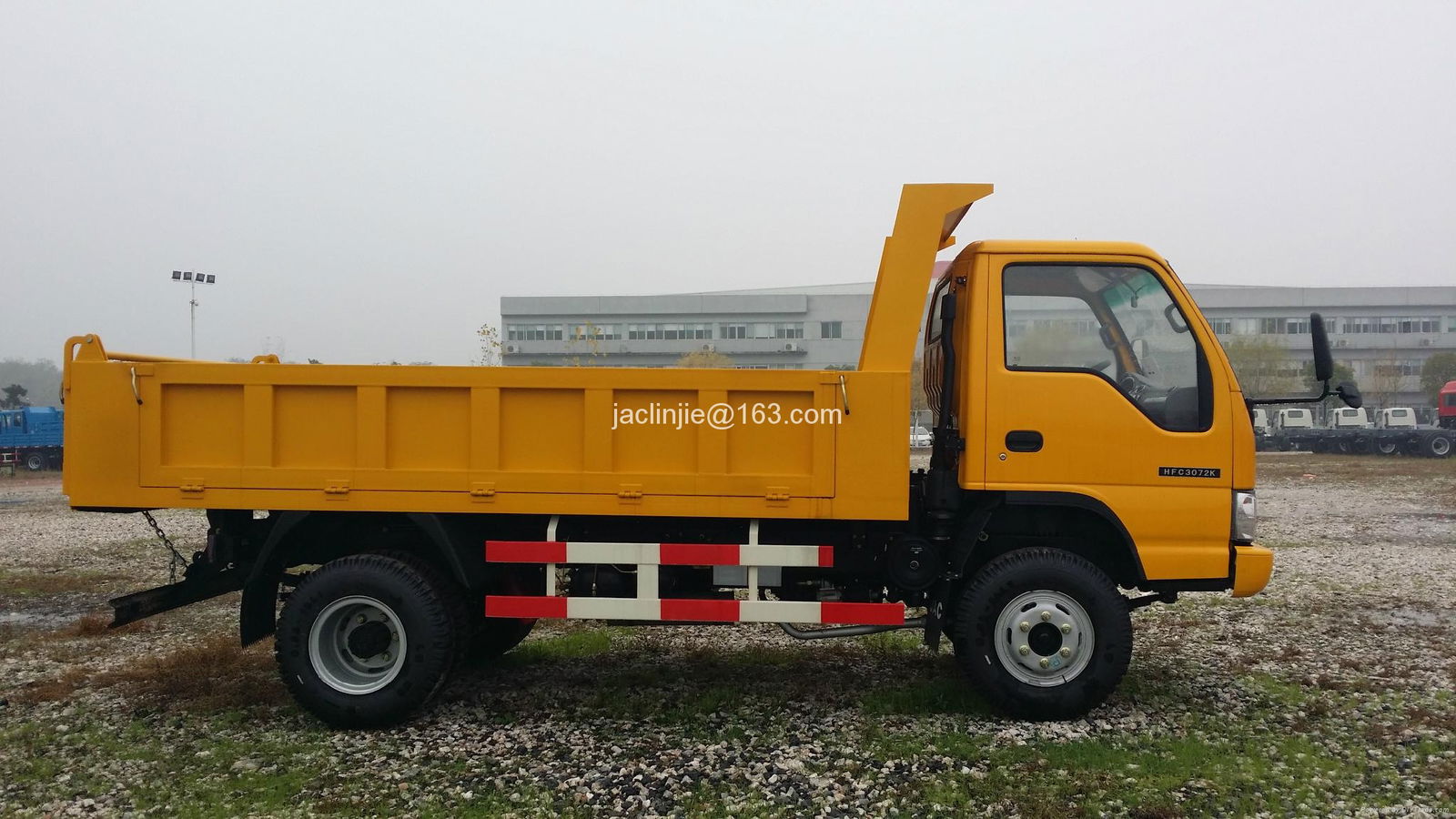 Jac 4*2 Dump Truck BB006 8-ton Loading 75km/h Maximum Speed 4