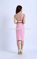 2014 popular style attractive 2 piece dress latest fashion club dress 1