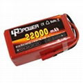 6s 22000mah high rate lipo battery  1