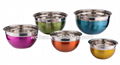 high quality stainless steel salad bowl 1