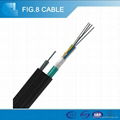 outdoor fig 8 fiber optic cable  with