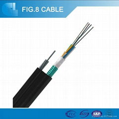 outdoor fig 8 fiber optic cable  with 24core 
