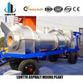 Lontto DHB Series 20tph Mobile Asphalt Drum Mix Plant