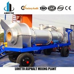 Lontto DHB Series 20tph Mobile Asphalt Drum Mix Plant