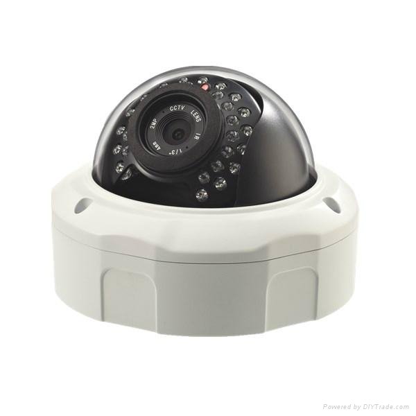 P2P Network Security Dome IP Camera H.264 WDR Night Vision IP Camera