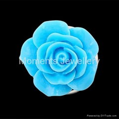 Flower Snap Button Chunk