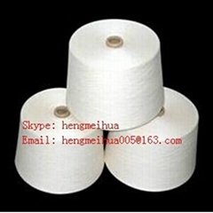 Sell Spun Polyester Yarn Virgin 45S Raw White or Colors