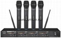 UHF Four Channel Wireless Microphone 1