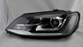 Volkswagen Jetta 6 GLI headlight with LED DRL for halogen replica  1