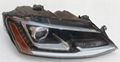 Volkswagen Jetta 6 GLI headlight with LED DRL for halogen replica  3