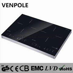 Venpole double induction cooker cooktop for household 3500W