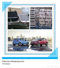 auto spare parts auto radiators for VW car