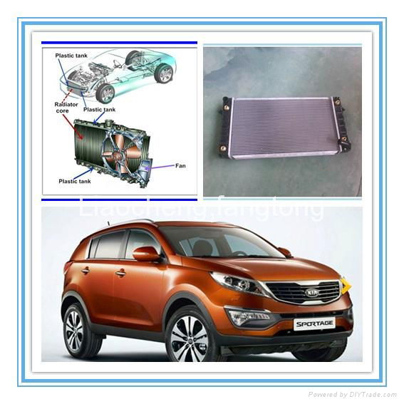 auto spare parts auto radiators for kia cars