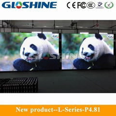 Indoor P4.8I low price high refresh led