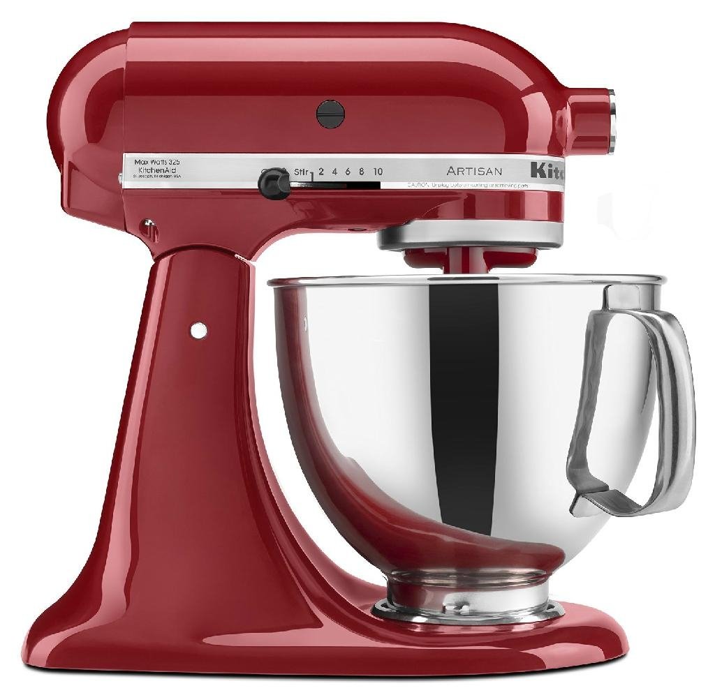 KitchenAid KSM150PSER 5-Qt. Artisan Series with Pouring Shield - Empire Red 1