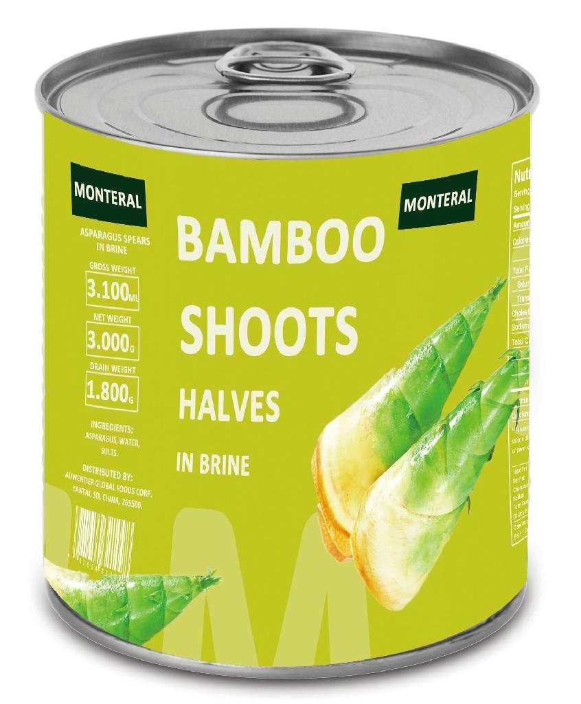 Canned Bamboo Shoots in Brine