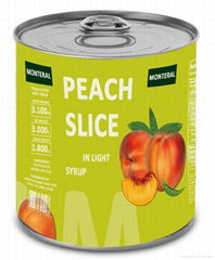 Canned Peach in Light Syrup