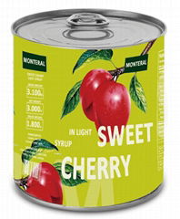 Canned Cherry in Light Syrup