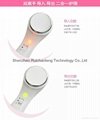 Ultrasonic Skin Cleaner LED Light Mircro Current Rejuvenation Massager  2