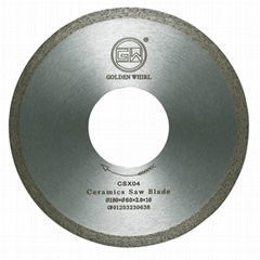 Continuous tooth Ceramic saw blade 180