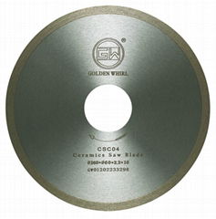 Continuous tooth Ceramic saw blade 260