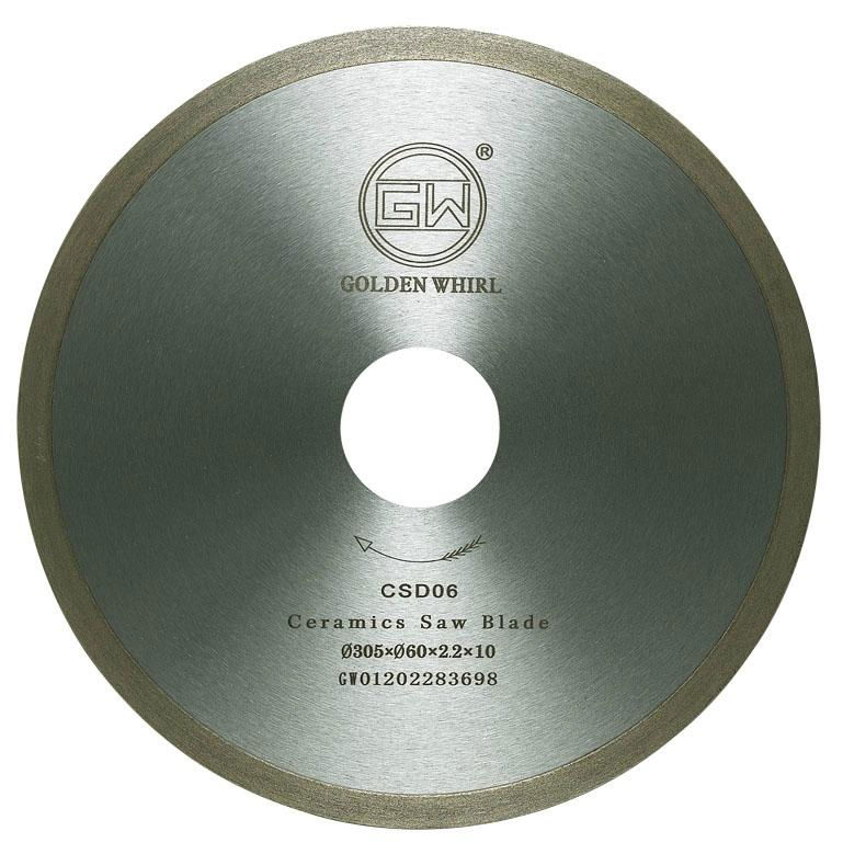 Continuous tooth Ceramic saw blade 300 