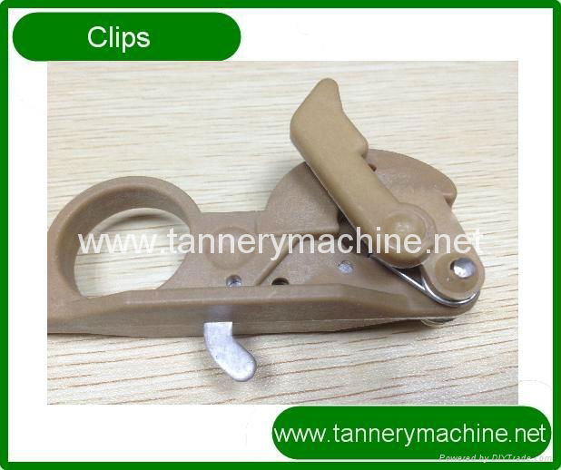 china tannery machine plastic adjustable clips for leather 4