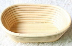 100% natural cane bread dough rising basket banneton with LFGB approved