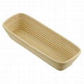 Wholesale100% natural rattan bread proofing basket banneton with LFGB approved 2