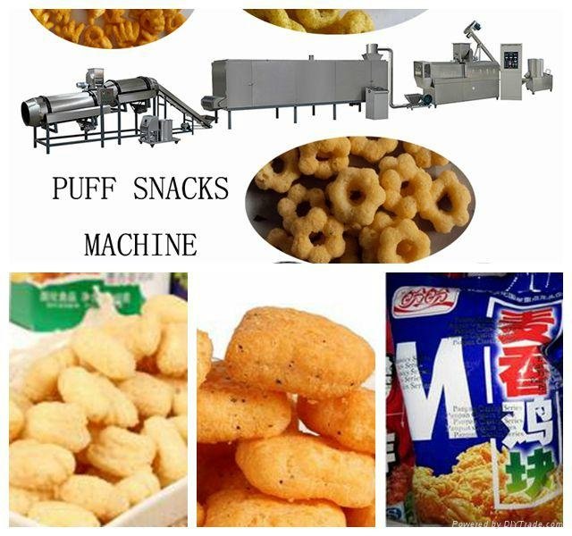 Puff corn snacks food machinery