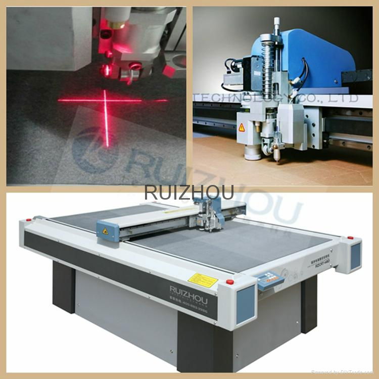 CNC vibration knife carton box cutting machine 3